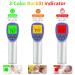 Digital Thermometer for Adults and Kids - Non Contact Infrared Forehead Thermometer with Fever Alarm - 2 in 1 Mode - Silent Operation (White) - Buy Online on GoSupps.com