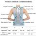 SFKLYU Posture Corrector for Men & Women - Back Support Brace for Hunchback & Osteoporosis - Best Back Straightener - M Medium Size - Buy Online on GoSupps.com