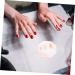 Ciieeo 4pcs Marbled Coasters & Nail Display Boards - Stylish Fruit Platter Tray Cake Stand & Nail Tools for Parties - International Shipping Available - Buy Online on GoSupps.com