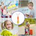 Buy Luminescent U-Shaped Children's Toothbrush | Soft Bristles Travel Toothbrush for Toddlers | Manual Toothbrush for Boys & Girls in Yellow/Orange - Buy Online on GoSupps.com