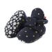 TMEOG Baby Booties Slippers Infant Boots Newborn First Walking Shoes Baby Winter Sock Crib Shoes for Boys Girls 0-18Months 6-12 Months E Dark Blue Star