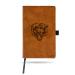 Rico Industries NFL Black/Brown Small Personalized Notepad Personalized - Custom Jounral/Notepad 8.25" x 5.25" Chicago Bears Brown