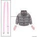 Mitten and Hat Clips - Secure Attachment for Mittens, Gloves, and Beanie Caps - Ideal for Toddlers - Perfect for Snowy Winter Days - Pink - Buy Online on GoSupps.com