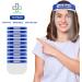 Clear Protective Face Shield - Anti-Fog Safety Mask for Men and Women | Lightweight Plastic Shield with Elastic Headband (010) - Buy Online on GoSupps.com