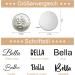 Personalized Kodinsiivous Dog Brand: Engraved Stainless Steel Round Collar Tag (30mm) - Custom Name & Design for Dogs & Cats - Buy Online on GoSupps.com