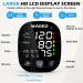 Wadeo Digital Wrist Blood Pressure Monitor - Accurate LCD Portable Monitor with Voice Transmission Heart Rate Tracking & 2x99 Memory for Home & Travel - Buy Online on GoSupps.com