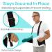 Vive Back Brace for Heavy Lifting | Adjustable Lumbar Support Belt for Men & Women | Pain Relief for Sciatica & Herniated Disc | Comfortable Compression with Suspenders - Buy Online on GoSupps.com