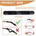 Thinp 7 Pairs Anti-Slip Silicone Glasses Ear Handles - Prevent Sliding & Enhance Comfort | Ideal for Eyewear - Buy Online on GoSupps.com