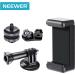 NEEWER Phone Holder & Hot Shoe Mount Kit for Action Cameras, GoPro, DJI OSMO, iPhone, Samsung - DSLR Camera & Ring Light Compatible - Buy Online on GoSupps.com
