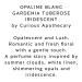 Opaline Blanc Gardenia Tuberose Floral perfume for women. 15 ml. - Buy Online on GoSupps.com