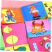 Buy iBasenice 12 Pcs Toy Cloth Book - Children's Animal Reading Material - Soft Safe & Engaging Baby Books - International Shipping Available! - Buy Online on GoSupps.com