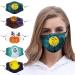 ZLUU 5PCS Halloween Adults Protective Face Mask Personalized Patterns Face Cover Safe Skin Friendly Face Sheild Washable Reusable Adult Halloween Cartoon Digital Printing Outdoor Dust-Proof Protective Mask - Buy Online on GoSupps.com