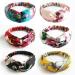 IDOLL Boho Headbands for Women Silk Elastic Satin Hairband Vintage Floral Printed Paisley Bandana Fashion Headwraps Hair Band Accessories for Women Girls 6 Packs