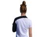 4DflexiSPORT Child Arm Sling (8-9yr) - Medical Grade, Easy-fit, Ultra-comfort with Smiley Sticker - Black/Black Trim - Buy Online on GoSupps.com