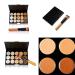 Demarkt 15 Colour Makeup Palette & Concealer Powder with Contour Brush - Perfect for Flawless Beauty - Buy Online on GoSupps.com