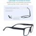 OLOMEE Reading Glasses 2.00 Men's Oversized Large Square Readers Black Frame 4 Pack - Lightweight Eyeglasses for Reading with Flexible Spring Hinge - Buy Online on GoSupps.com