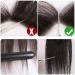 Hairline Toupee for Men Frontal Hairpiece Forehead Toupee V-shape Natural 100% Human Hair with Pu Thin Skin Covering Male Receding - Buy Online on GoSupps.com