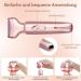 Buy 2-in-1 Waterproof Electric Razor for Women - Wet & Dry Shaver for Face Legs Armpits & Bikinizone - Portable Painless with USB Charging - Buy Online on GoSupps.com