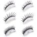 Fake Eyelashes 1 Pair Reusable Self-adhesive False Eyelashes Makeup Eyelashes with Crystal Case Realistic Lashes for Beginners Women Natural Fake Eyelashes - Buy Online on GoSupps.com