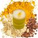 Nature AZ Golden Latte Organic Energy Blend Turmeric Ginger Acerola Lucuma No Added Sugar Low GI Maltodextrin Free Vegan & 100% Natural 145g sachet (approx. 30 servings) Made in France - Buy Online on GoSupps.com