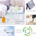 Buy BENECREAT 40-Pack Mini Spray Bottles - 3ml Transparent Glass Travel Containers for Perfume & Makeup - Refillable & Portable - Buy Online on GoSupps.com