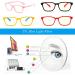 SM SunniMix Anti-Blue Light Reading Glasses - Yellow Computer Safety Goggles for Eye Protection | International Shipping Available - Buy Online on GoSupps.com