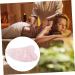 Minkissy 3-Piece Schabbrett Massage Device Set | Face Roller Gua Sha Board & Gemstone Tools for Skin Care | Pink | International Shipping Available - Buy Online on GoSupps.com
