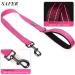 Vivaglory Short Dog Leash - 61cm Pink Traffic Leash for Medium & Large Dogs - Durable Training Line - Buy Online on GoSupps.com