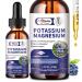 Alliwise 2 Pack Potassium Magnesium Supplement Liquid - High Absorption Calm Magnesium Complex & Potassium Plus Calcium, Vitamin D3, Zinc for Leg Cramps & Bone & Energy & Immune Support - 4 Fl oz