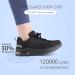 STQ Women's Air Cushion Running Shoes - Breathable Sneakers, Size 7, Black - Buy Online on GoSupps.com
