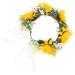 Beaupretty Wedding Garland Headband Headpiece Floral Headband Wedding Garlands