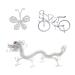 Nepak 32.8ft 3mm Silver Aluminum Wire for Doll Making & DIY Crafts - Flexible Metal Armature Wire - Buy Online on GoSupps.com