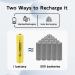 NiCD AAA Rechargeable Batteries 1.2V 400mAh - 8 Count for Outdoor Solar Lights & Garden Lamps - Buy Online on GoSupps.com