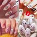 TailaiMei Abstract Nail Art Stickers - Graffiti & Minimalist Design for Women (12 Sheets) - Buy Online on GoSupps.com