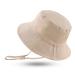 XIAOHAWANG Baby Boy Sun Hat Infant Toddler Dinosaur Bucket Hats Summer Baby Boys Beach Caps 3-6 Months Khaki