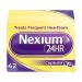 Nexium 24HR Acid Reducer Heartburn Relief Capsules for All-Day and All-Night Protection from Frequent Heartburn Heartburn Medicine with Esomeprazole Magnesium - 42 Count