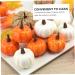 Ciieeo 22pcs Artificial Autumn White Pumpkin Decor Pumpkin Props Mini Artificial Pumpkins Faux Vegetables Fake Pumpkin Model Home D cor Supplies Household Foam - Buy Online on GoSupps.com