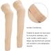 3XL Beige Open Toe Compression Stockings - Thigh High 23-32 mmHg Silicone Band Unisex Opaque for Varicose Veins - Buy Online on GoSupps.com