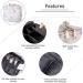 Frasheng Waterproof Travel Cosmetic Bag | Portable Make-Up Case with Adjustable Dividers | Marble Leather Makeup Organizer - Buy Online on GoSupps.com