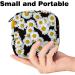 Menstruation Pad Bag with Zipper - Stylish Women's Tampon & Napkin Bags | Chamomile Daisy & Floral Designs - Buy Online on GoSupps.com