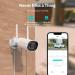 NETVUE Security Cameras Outdoor  1080P 2.4G WiFi Home Video Surveillance Waterproof Camera  Color Night Vision Wide View  Siren Alarm  Spotlight Camera  24/7 SD Card Storage & Cloud  Support Alexa Minimalist - Buy Online on GoSupps.com