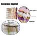 Handmade Rose Quartz, Amethyst, Moonstone Hair Comb Set - Crystal Hair Accessories for Women - Buy Online on GoSupps.com