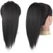 FESHFEN Straight Drawstring Ponytail Extension 12 Inch Natural Black - Clip in Ponytail for Women and Girls - Buy Online on GoSupps.com