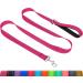 Taglory dog leash medium -sized large dogs light |Reflecting double -sided |Padded handle |Support 10 to 75 kg |1.2m x 2.5cm |Pink 1.2 m x 2.5 cm (1 -pack) pink
