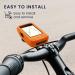 kwmobile Case for Wahoo Elemnt Bolt V2 - Black Orange Silicone GPS Bicycle Protective Cover - Durable & Lightweight - Buy Online on GoSupps.com