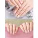 EBANKU Nail Gel Polish Strips 20 PCS Gel Nail Polish Stickers Wraps Adhesive Gel Nail Stickers with Nail File Stick and Sealing Strip (E Carmel) - Buy Online on GoSupps.com