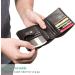 AhfuLife Stainless Steel Credit Card Size Beard Comb Set - Anti-Static Dual Action Hair Comb for Wallet and Pocket - 2 Pcs - Buy Online on GoSupps.com