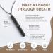 3-Piece Breath Necklace for Smoking Cessation | Effective Stop Smoking Aid & Stress Reduction | Unisex Design - Buy Online on GoSupps.com