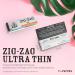 Zig-Zag - Ultra Thin Rolling Papers 1 Size Carton of 25 packs 50 Leafs per Pack Lightweight Slow Burning Paper 100% Natural Gum Arabic No Bleach Authentic (Silver) - Buy Online on GoSupps.com