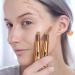 Contours Stick | Liquid Contours | Contours Wand | Highlighter Beauty Wand | Long Lasting Natural Shimmer Smooth Silky Cream Face Highlighter Bronzer Stick Makeup 05 Bronze Gold - Buy Online on GoSupps.com